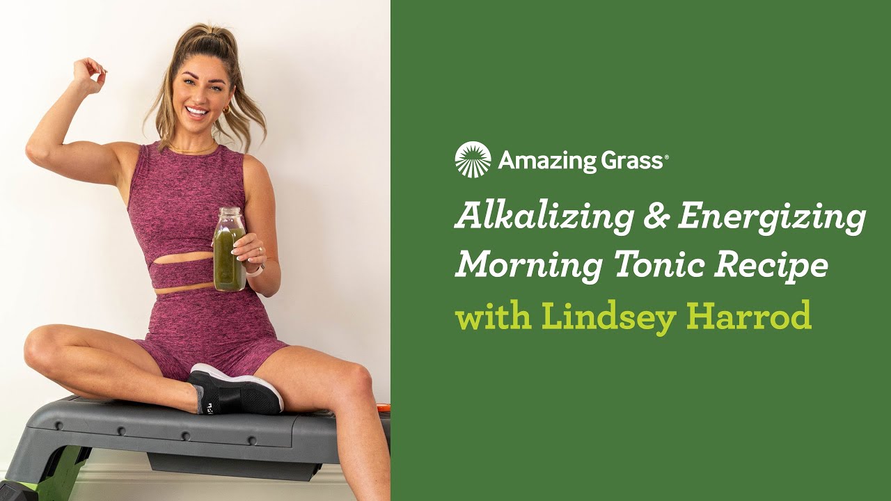 Alkalizing + Energizing Morning Tonic Recipe ⚡️