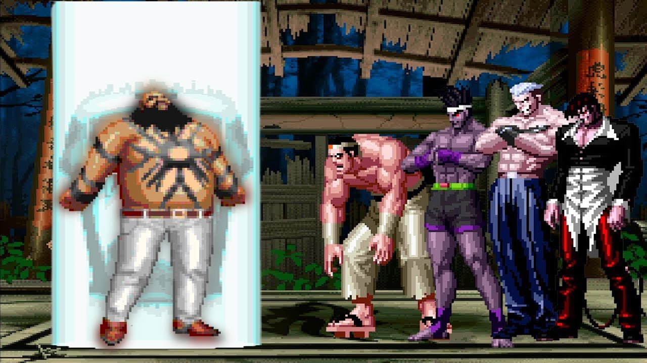 [KOF Mugen] Orochi Chang vs KOF Bosses Team