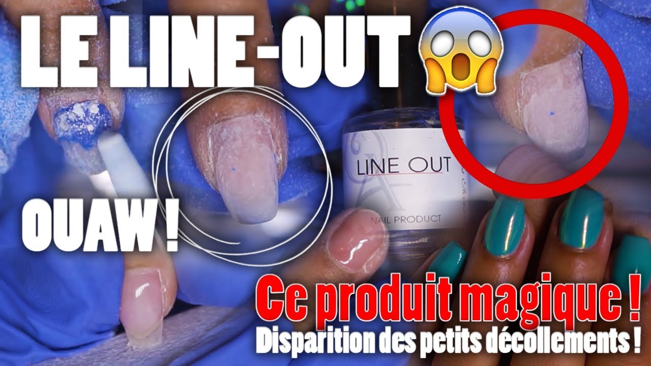 LE LINE-OUT - Le lifting des ongles - LE PRODUIT MAGIQUE ET R&Eacute;VOLUTIONNAIRE !