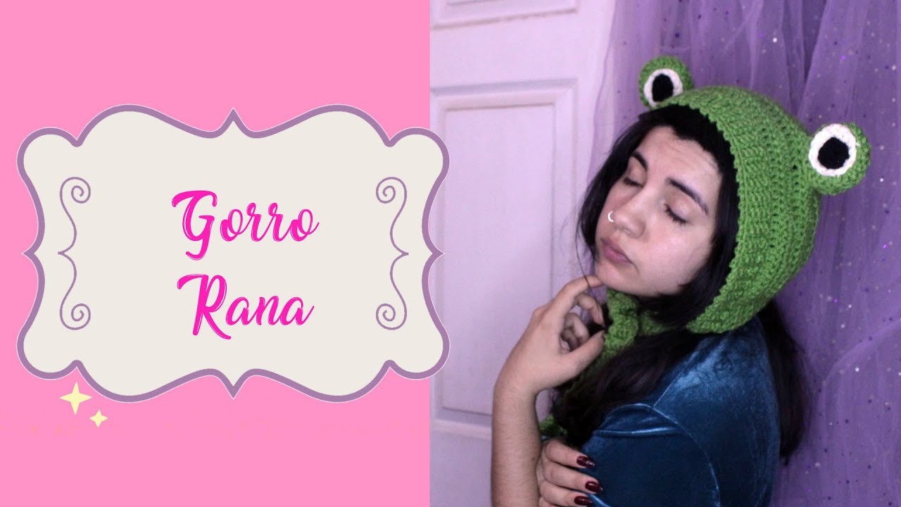 Tutorial crochet | Gorro rana | Talla adulta