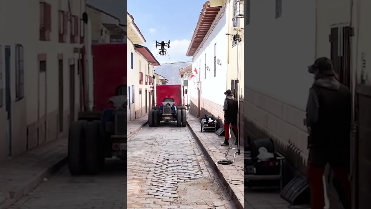 Drones and Transformers in Peru | Behind The Scenes of Transformers Rise of The Beasts