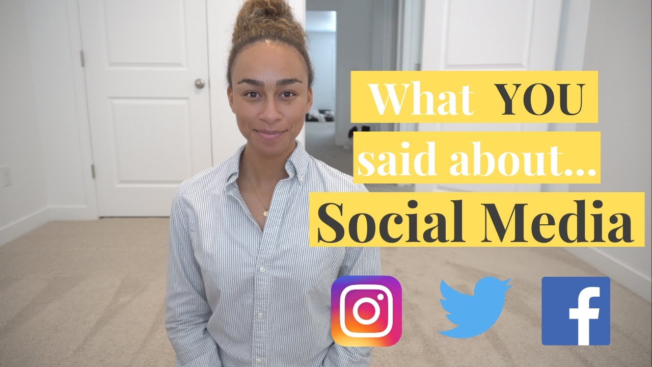 Here's what YOU said, about Social Media.