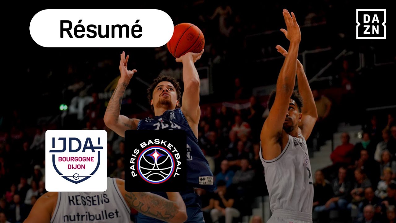 Le résumé de JDA Dijon vs. Paris Basketball | J4 Betclic Élite