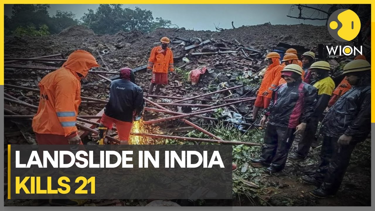 Landslide in Maharashtra kills 21 | WION Climate Tracker