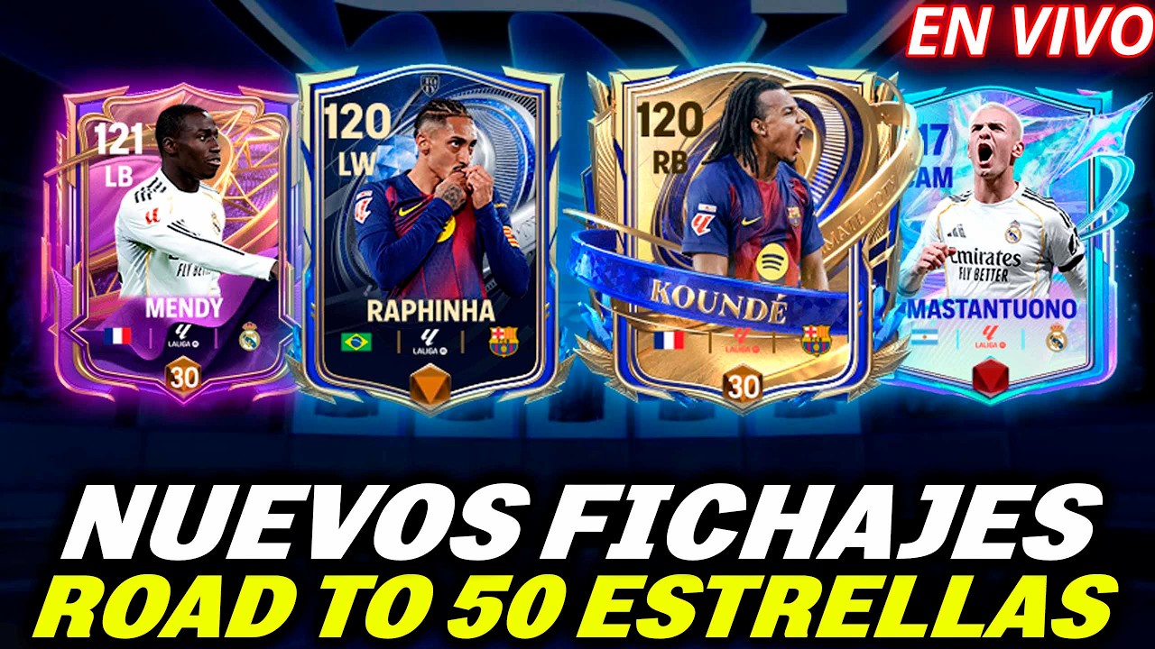 NUEVOS FICHAJES QUE LLEGAR AL TEAM PARA LLEGAR A 50 ESTRELLAS... APOYO BANDAAAAA