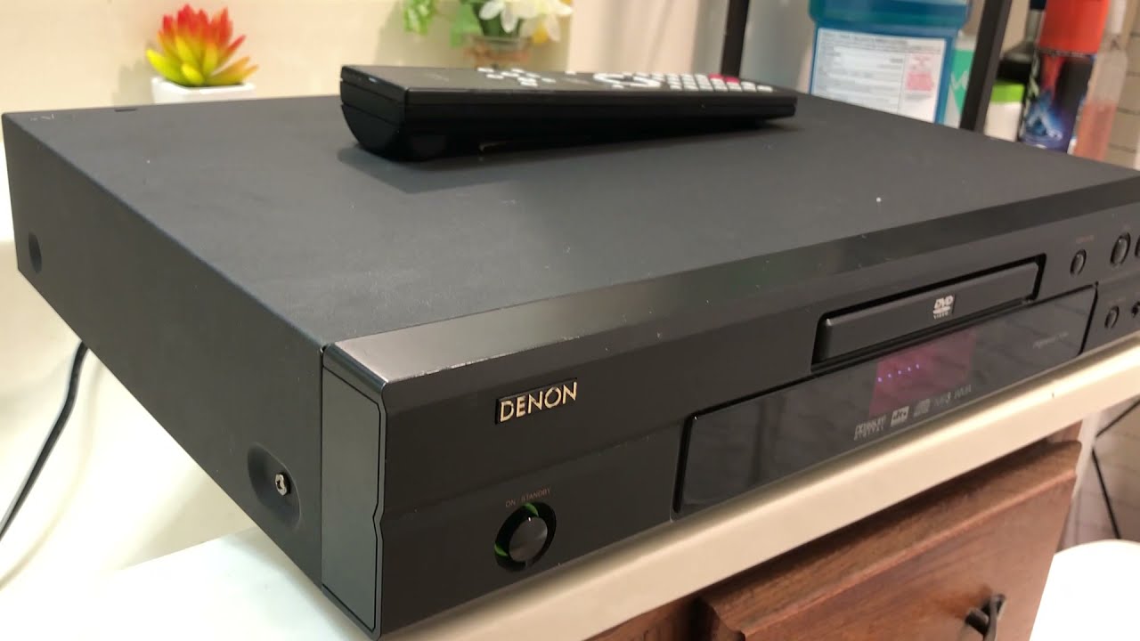 DENON DVD-1720 Single Disc PScan DVD/CD Player w/Digital Out w/ Remote