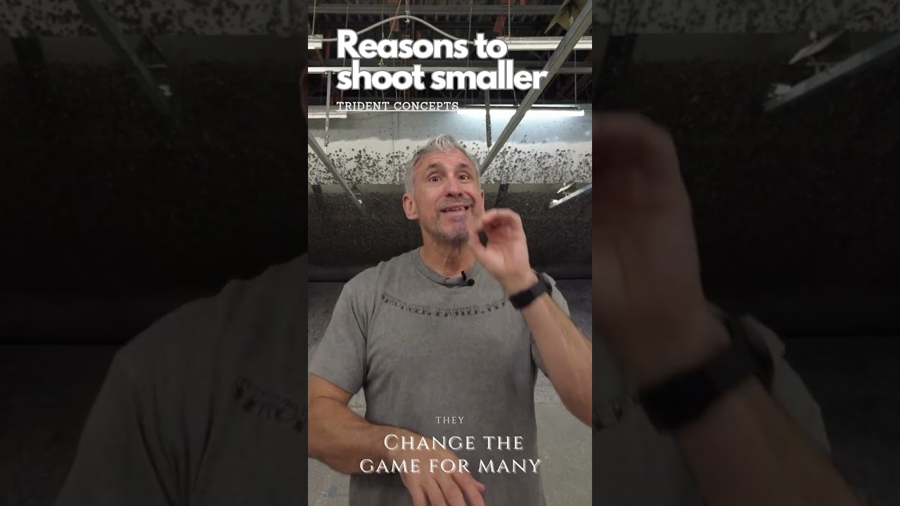 Reasons to shoot smaller vs. bigger guns
