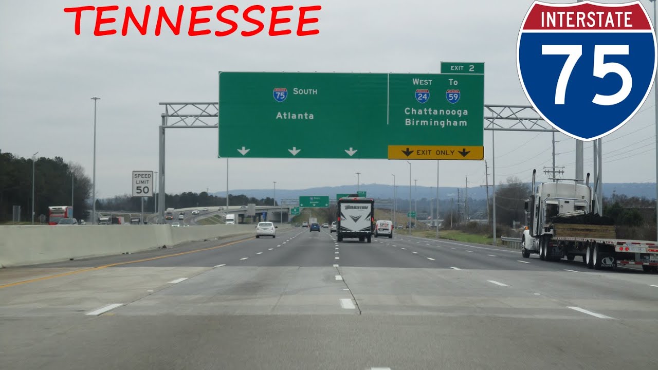 Interstate 75 - Tennessee southbound [FULL LENGTH VIDEO]
