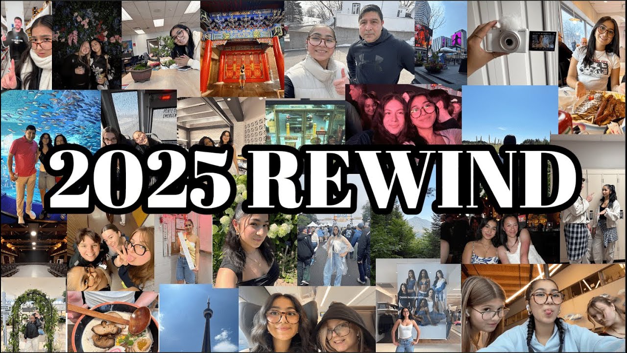 2025 Rewind: Hard-launching my main character era 😌✨🎥 -- A new year's special