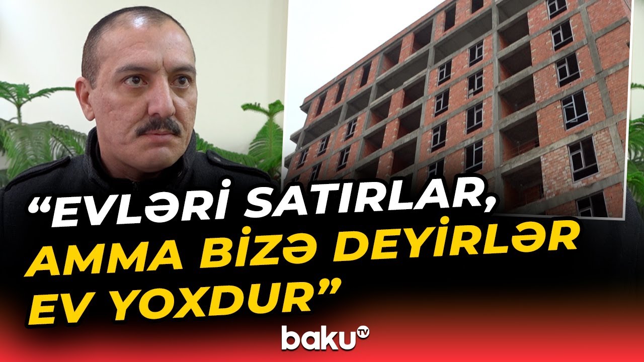 Sakinlər tikinti şirkətindən şikayətləndi | MTK məsələ ilə bağlı a&ccedil;ıqlama verdi - Baku TV