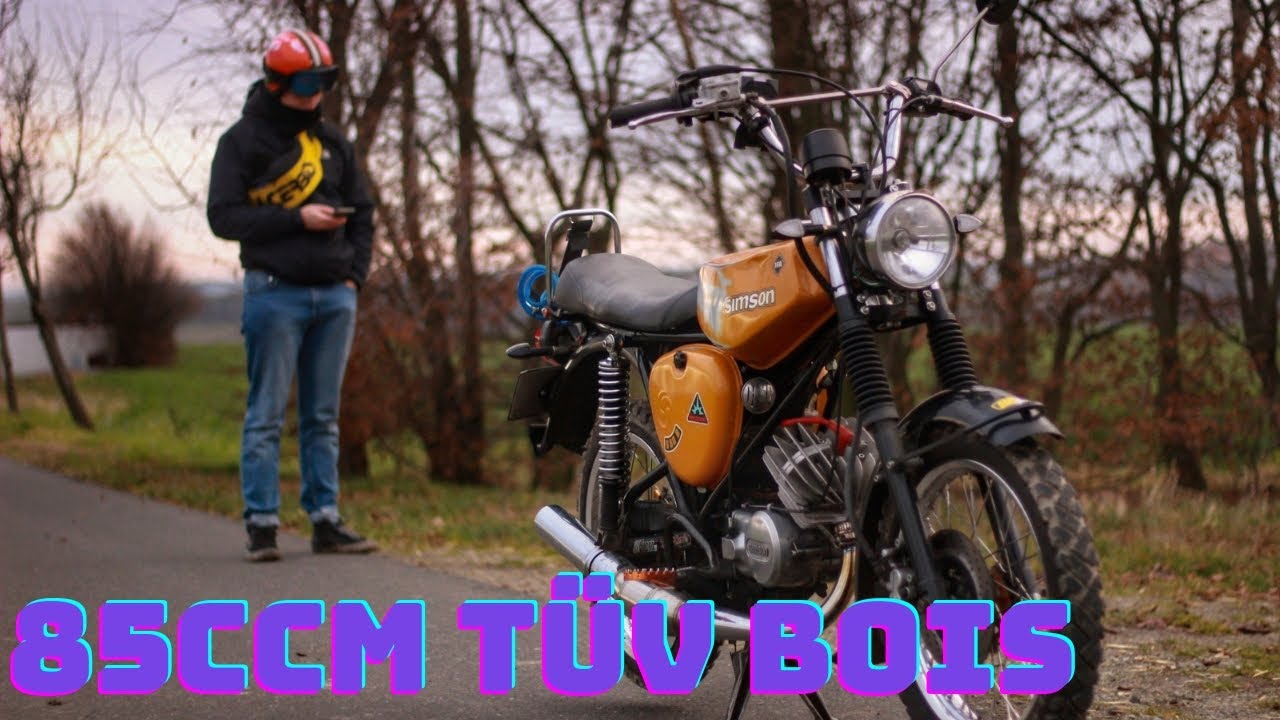 Simson T&Uuml;V 85ccm Tuning | Entspannte Feierabend Runde
