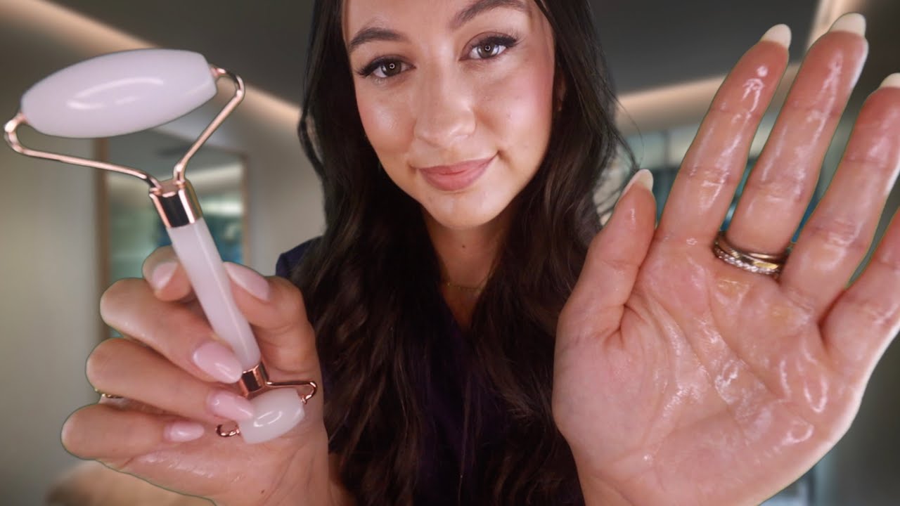ASMR Super RELAXING Spa Treatment Roleplay 🩷 Facial & Massage