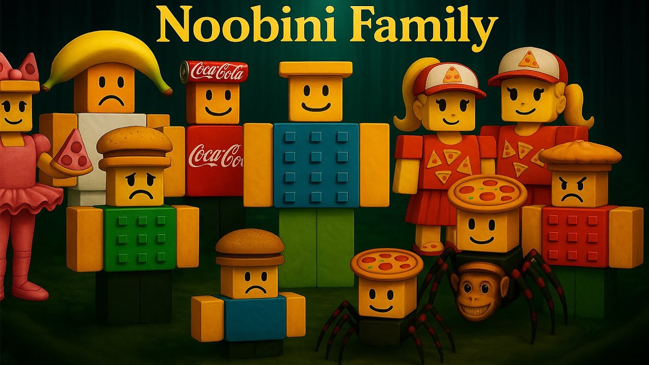 All Italian Brainrot Noobini Pizzanini Family