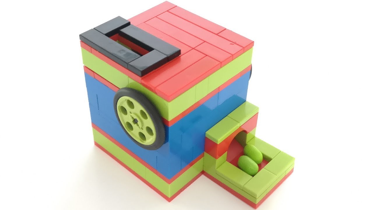 How to make a easy mini lego tic tac candy machine tutorial