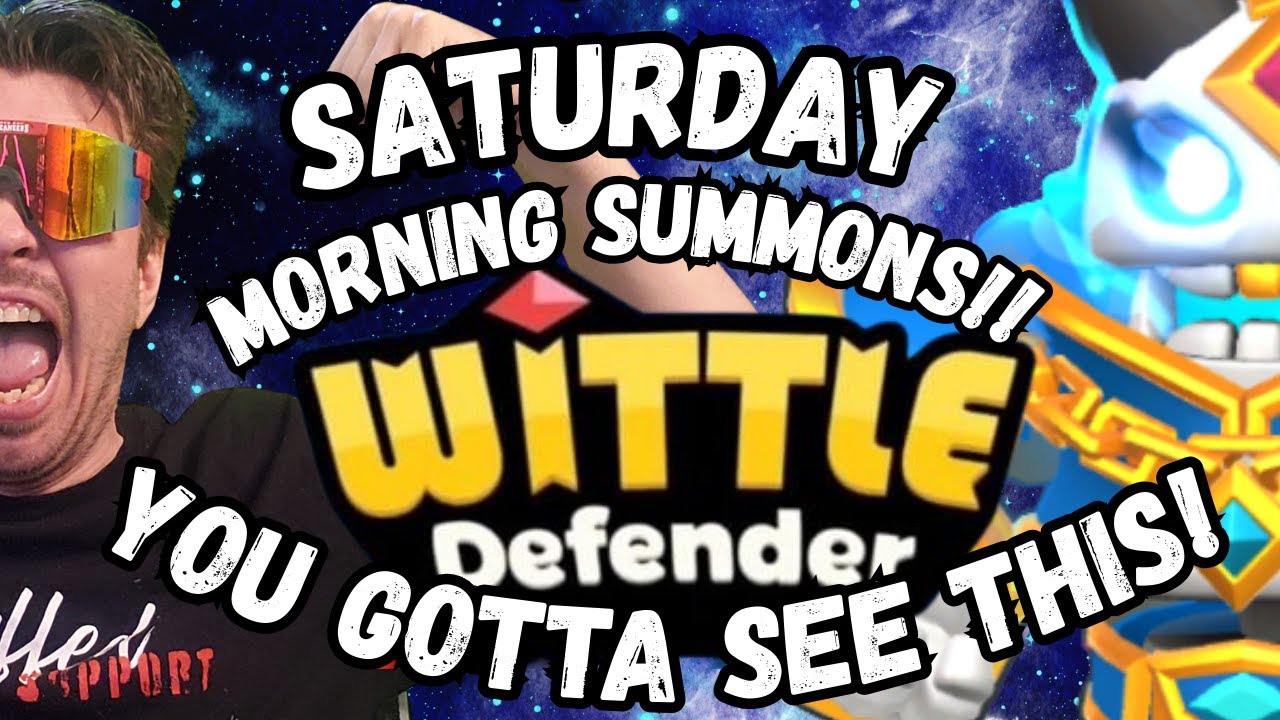 Saturday Morning Summons! (Wittle Defender) #wittledefender #gacha #saturday #summon #rpg