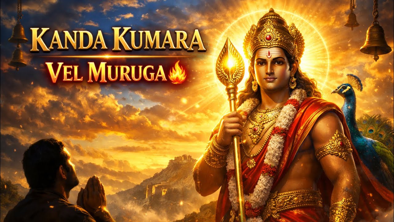 VEL MURUGA 🔥 Kanda Kumara | Ultimate Murugan Devotional Song | Divine Festival Version | OM MURUGA 
