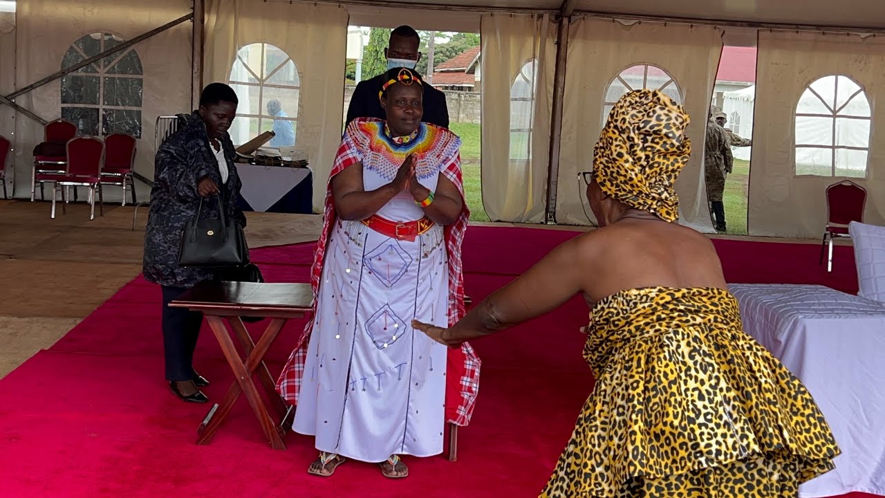 VP Jessica Alupo, Papa Emorimor arriving at Ateker Cultural Festival 2024