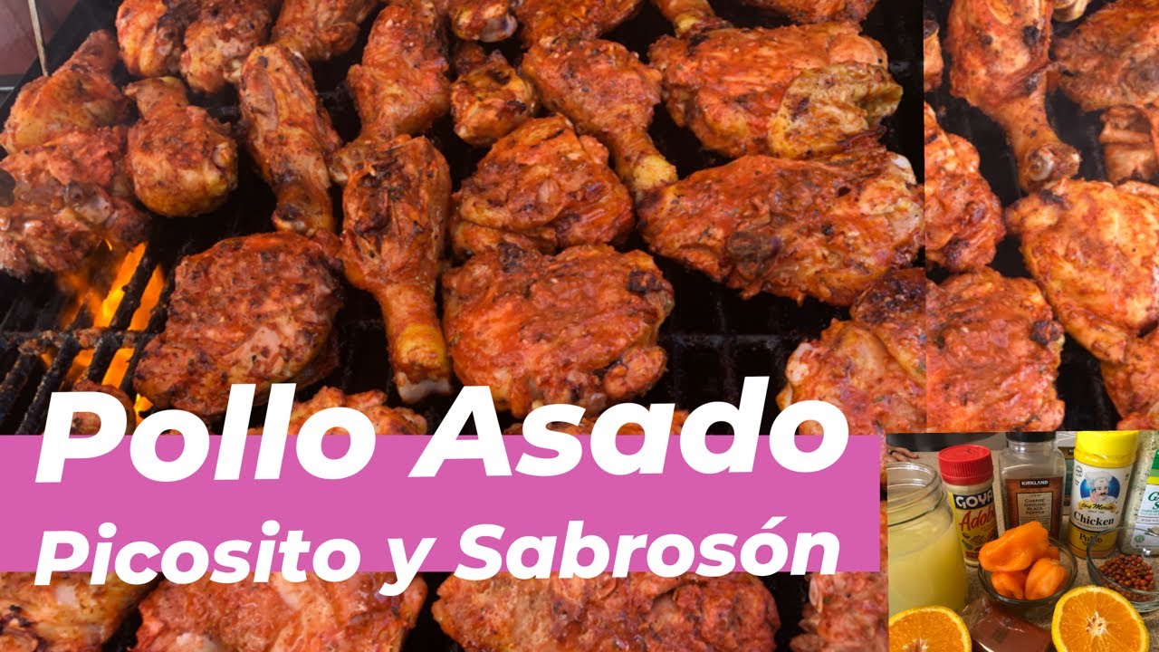 Marinado para Pollo Asado | Picosito y Sabroson