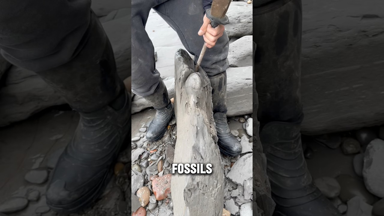 Знаете ли вы, что на пляже можно найти ИСКОПАЕМЫЕ?! @yorkshirefossils #ископаемые #агат #шорты