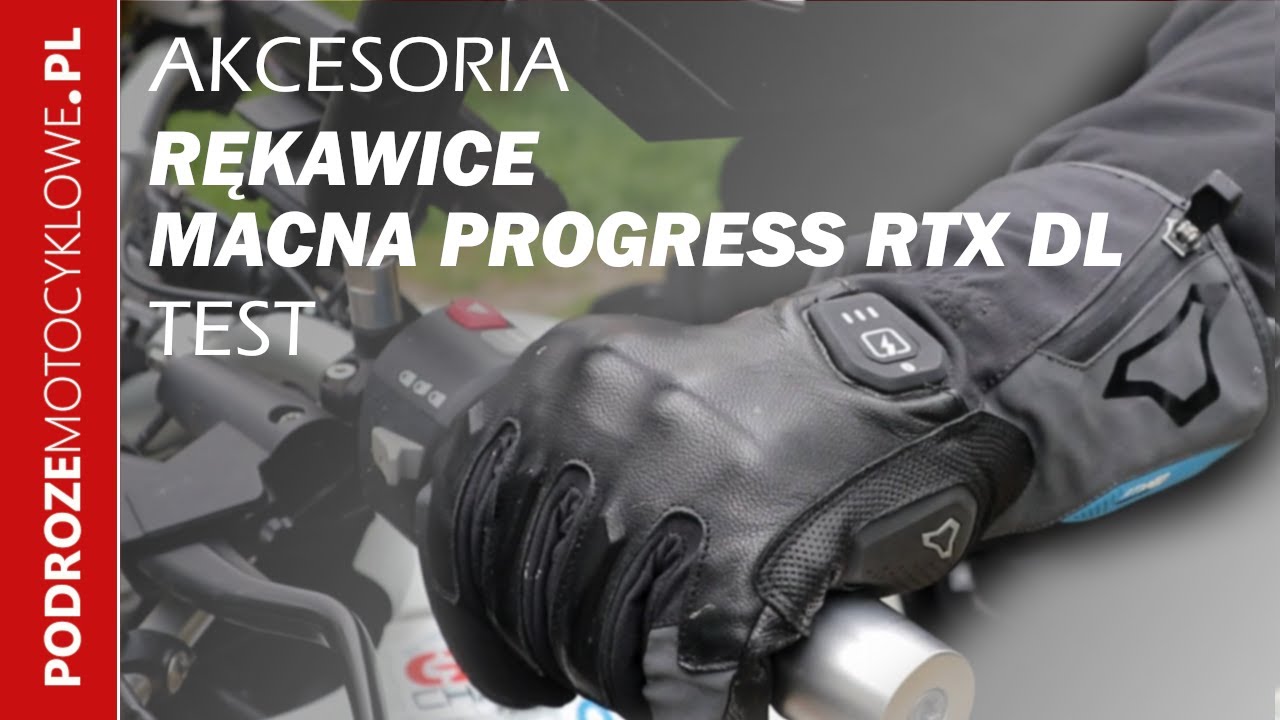 Rękawice motocyklowe Macna Progress RTX DL