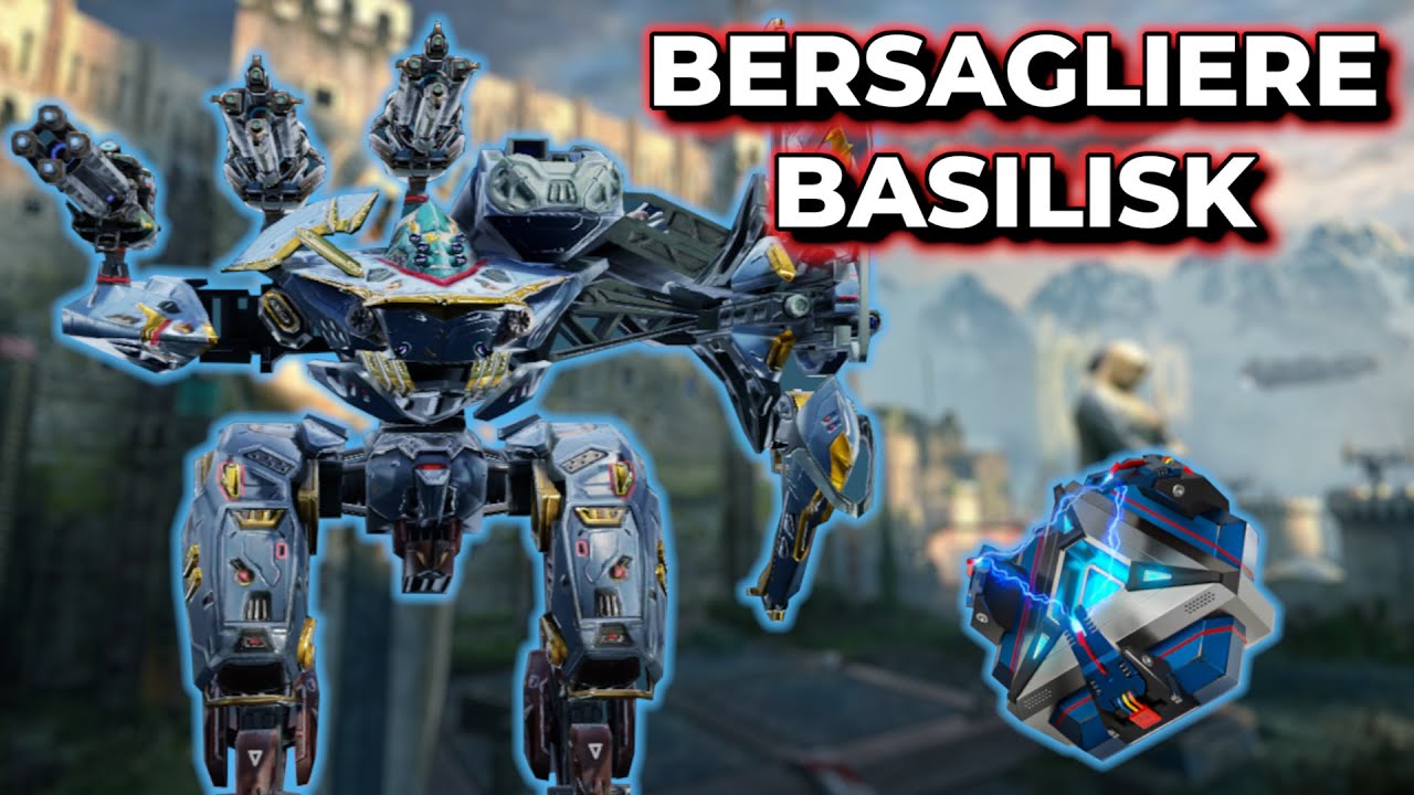 WR - Bersagliere Basilisk W/ Nuc Amp - Good Damage, Horrible Tracking For Fast Target | War Robots