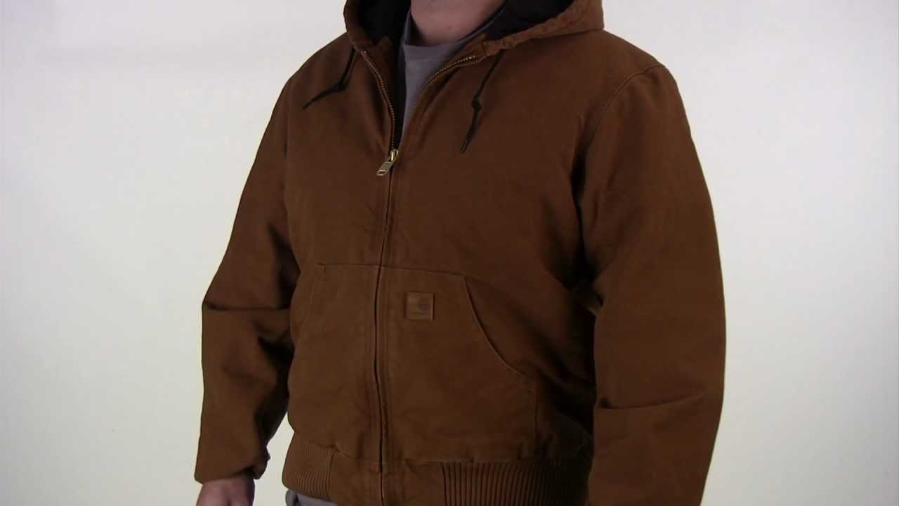Carhartt Sandstone Duck Active Jacket J130