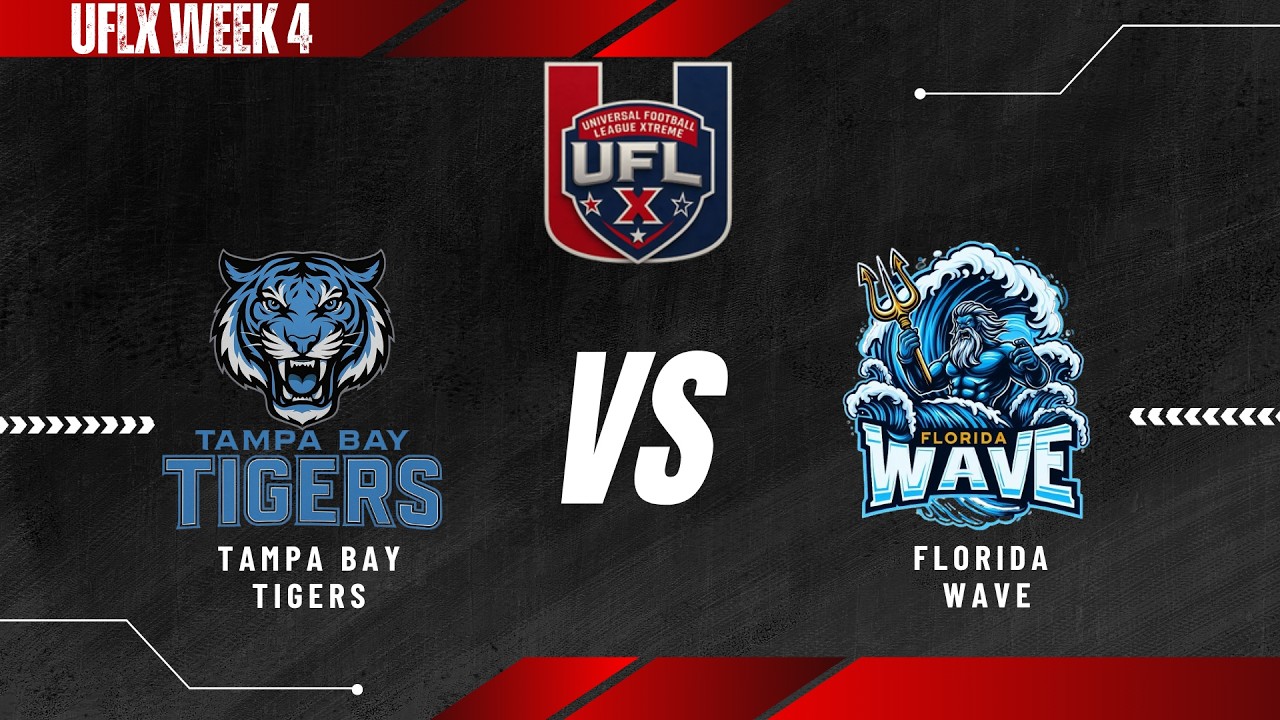UFLX Week 4: Florida Wave v. Tampa Bay Tigers