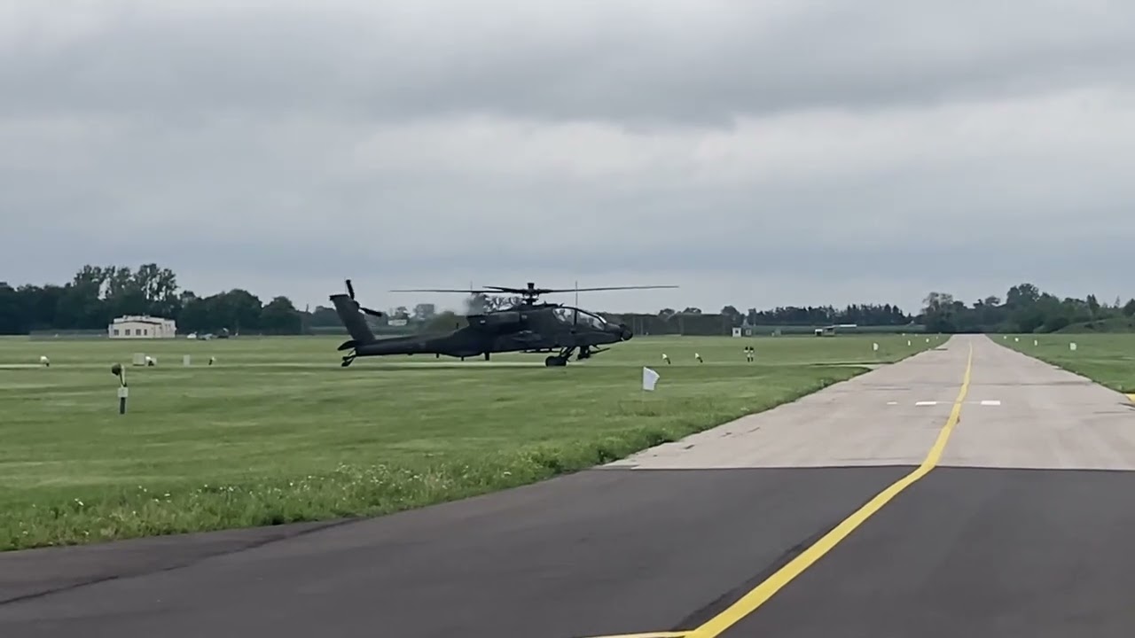Apache AH-64. Tak w Inowrocławiu ćwiczą polscy piloci