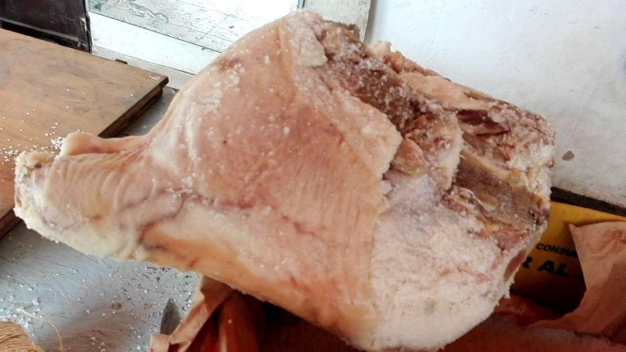 Jamon crudo casero 2 parte