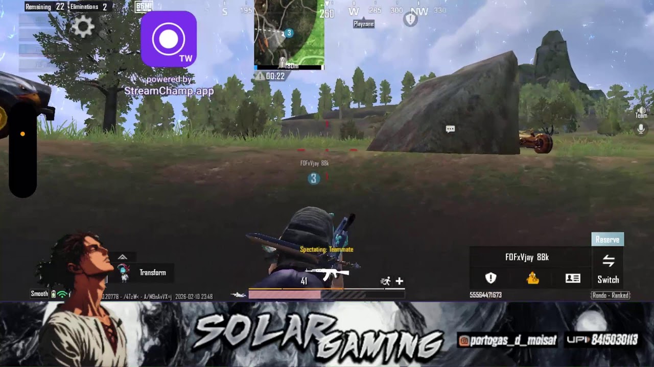 Free ads🤣😆| SOLAR is Live #bgmi