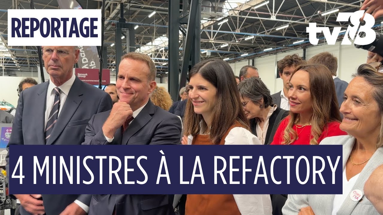 &laquo; Refactory &raquo; : l&rsquo;innovation industrielle en marche &agrave; l&rsquo;usine Renault de Flins-sur-Seine