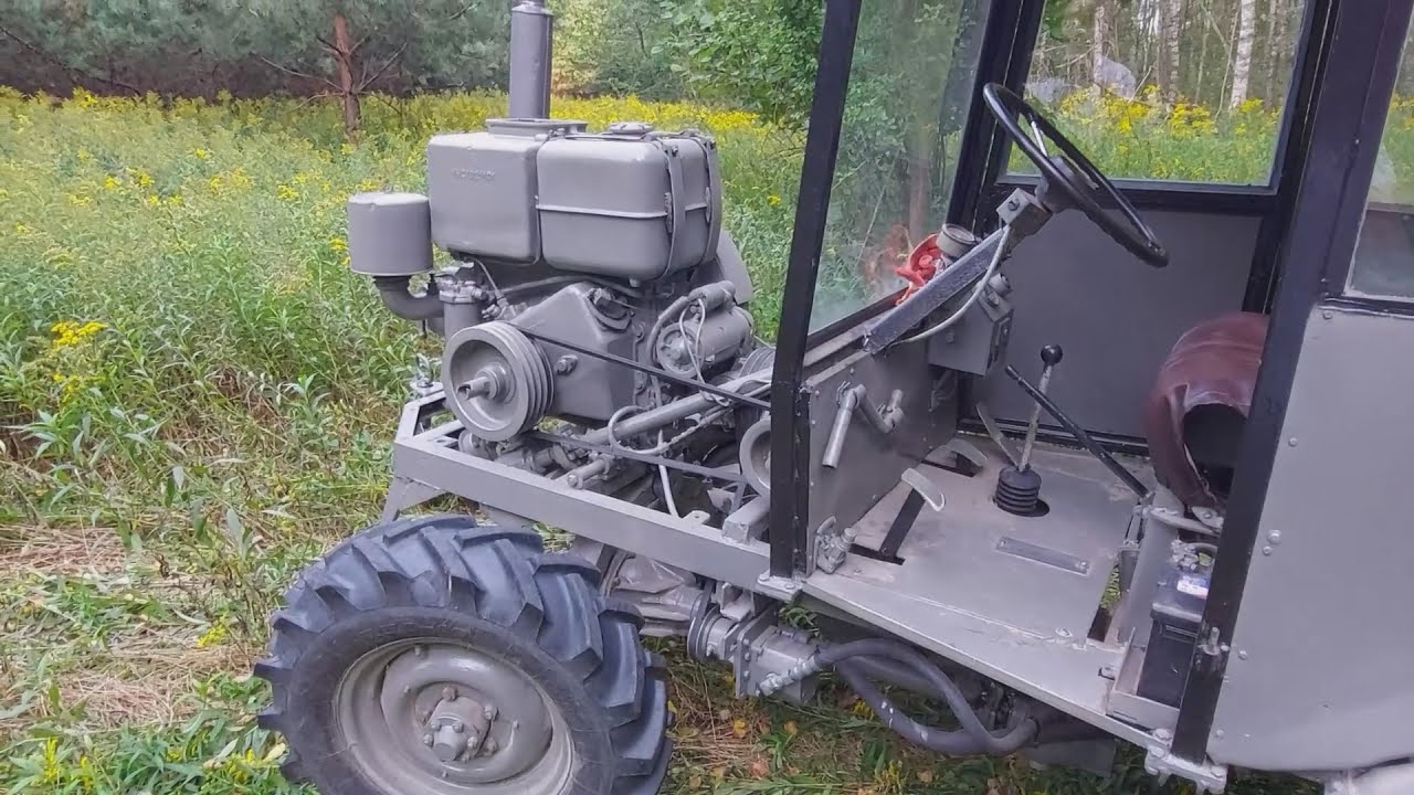 Traktor SAM Andoria po remoncie  ES-15 1HC102 w akcji