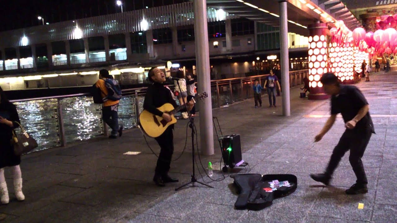 Beyond - Amani ( Cover by Street Performer at TST )