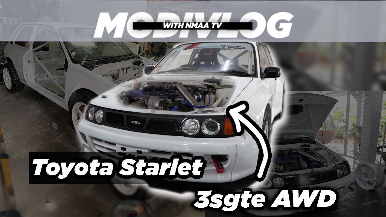 Spesifikasi Balap! Siap Libas Evo! | Toyota Starlet 3sgte AWD