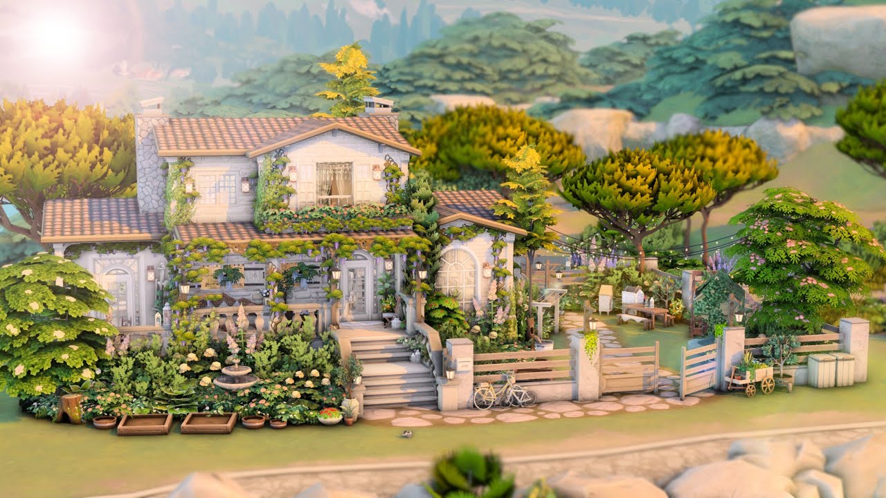 Tartosa Villa ☀️// The Sims 4: Speed Build // No CC