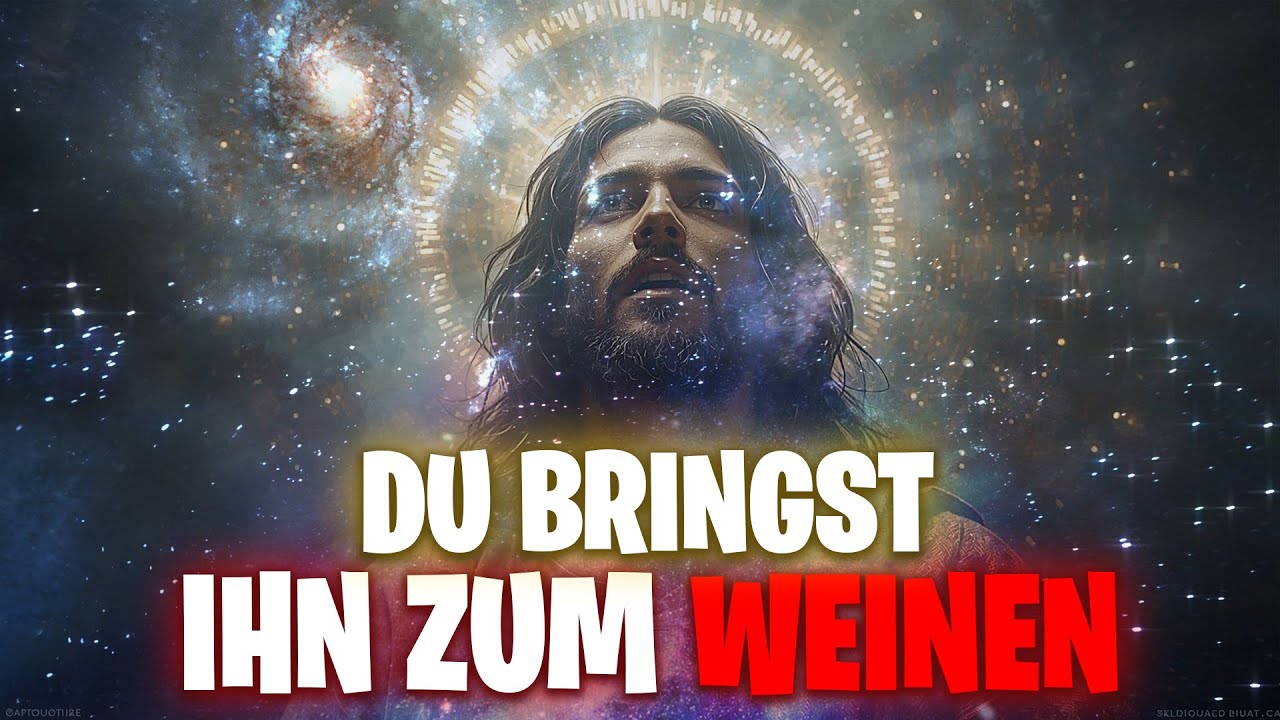 Du bringst ihn zum Weinen, hör damit auf, sonst wird er... Göttliche Botschaft