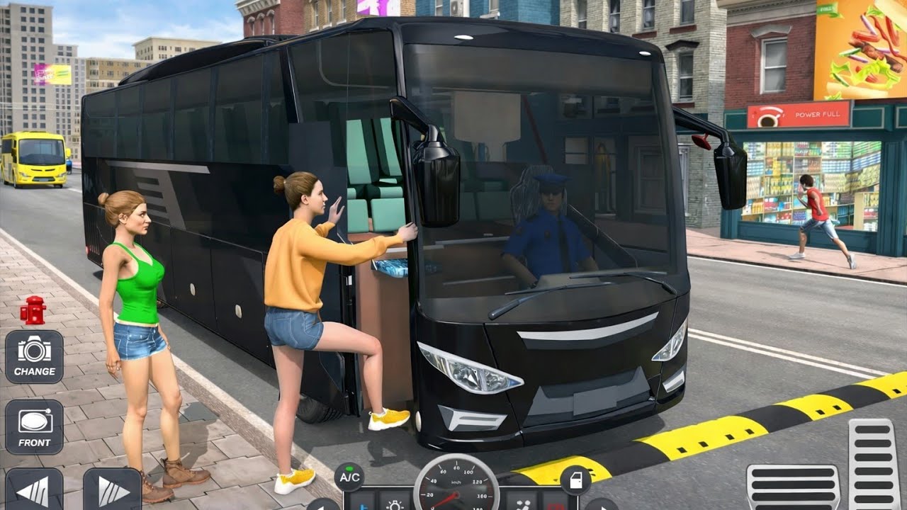 Bus Simulator Gameplay 🚌 | Real City Driving, Passenger Pickup & Long Routes