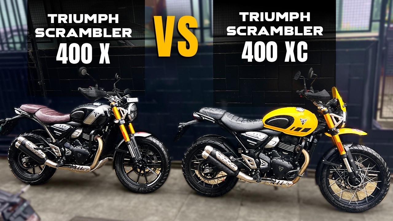 Triumph Scrambler 400 XC vs X - Worth The ₹30,000 Upgrade? | @MotorBeam