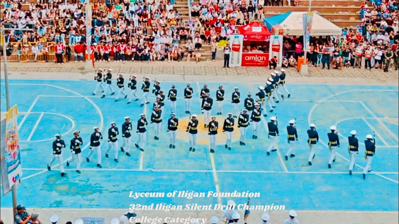  Lyceum of lligan Foundation | 32nd Iligan Silent Drill Competition Champion 2025- College Category 