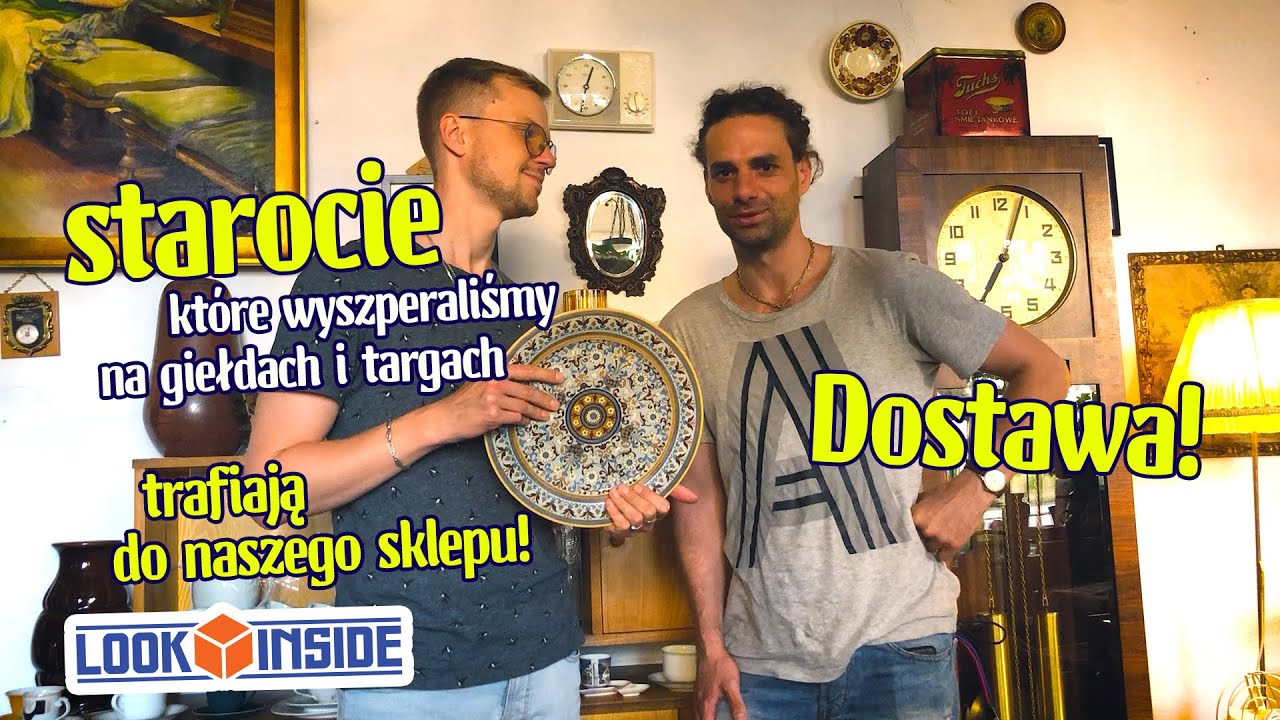 Starocie upolowane na giełdach trafiają do naszego sklepu!