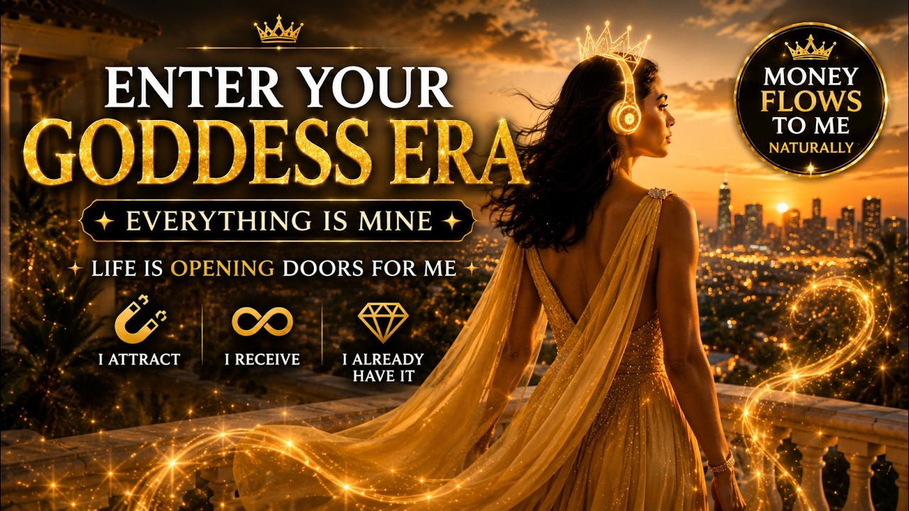 EVERYTHING IS MINE ✨ I Don&rsquo;t Chase, I Receive | Goddess Era Affirmations #wealthaffirmations