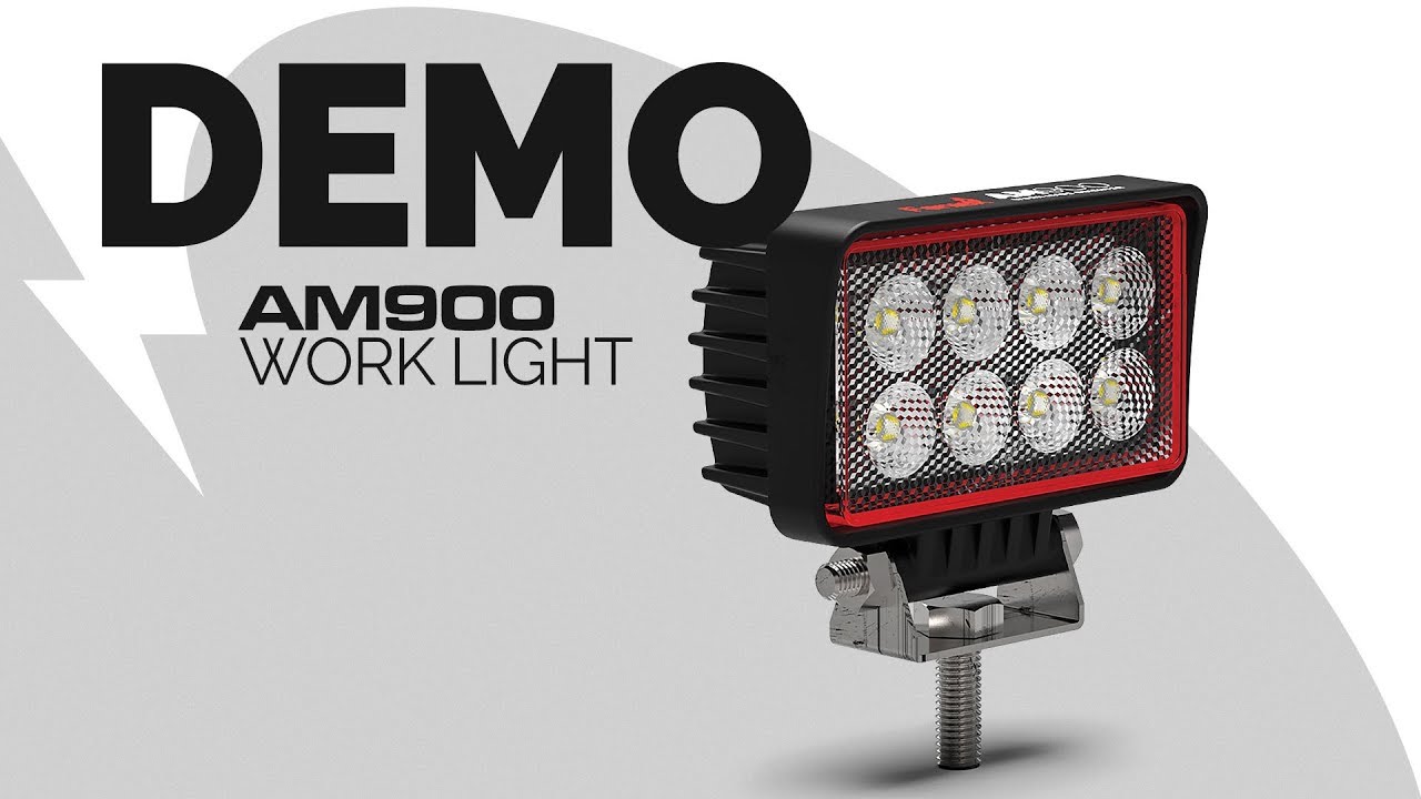 Feniex AM900 Work Light Demo