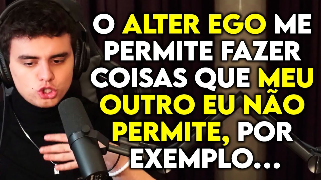 TODO MUNDO DEVERIA TER UM ALTER EGO | Lutz Podcast