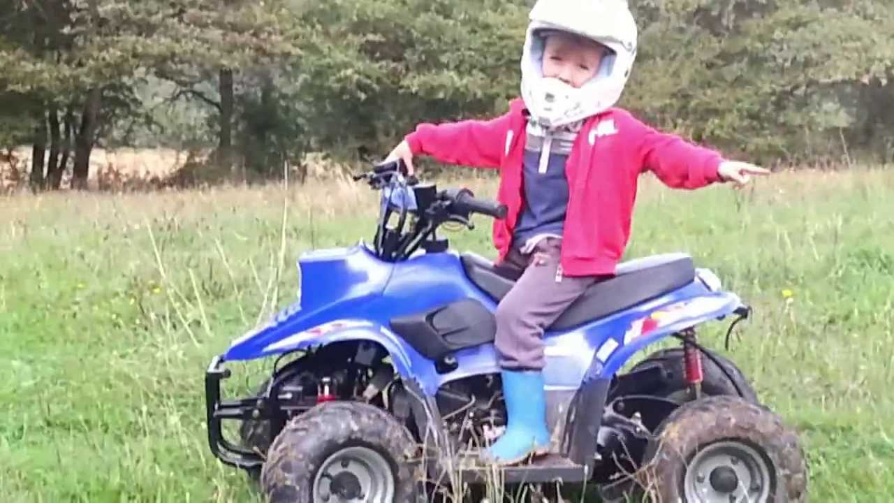 Hytrack 50 sx testé par Mathis 5 ans HD