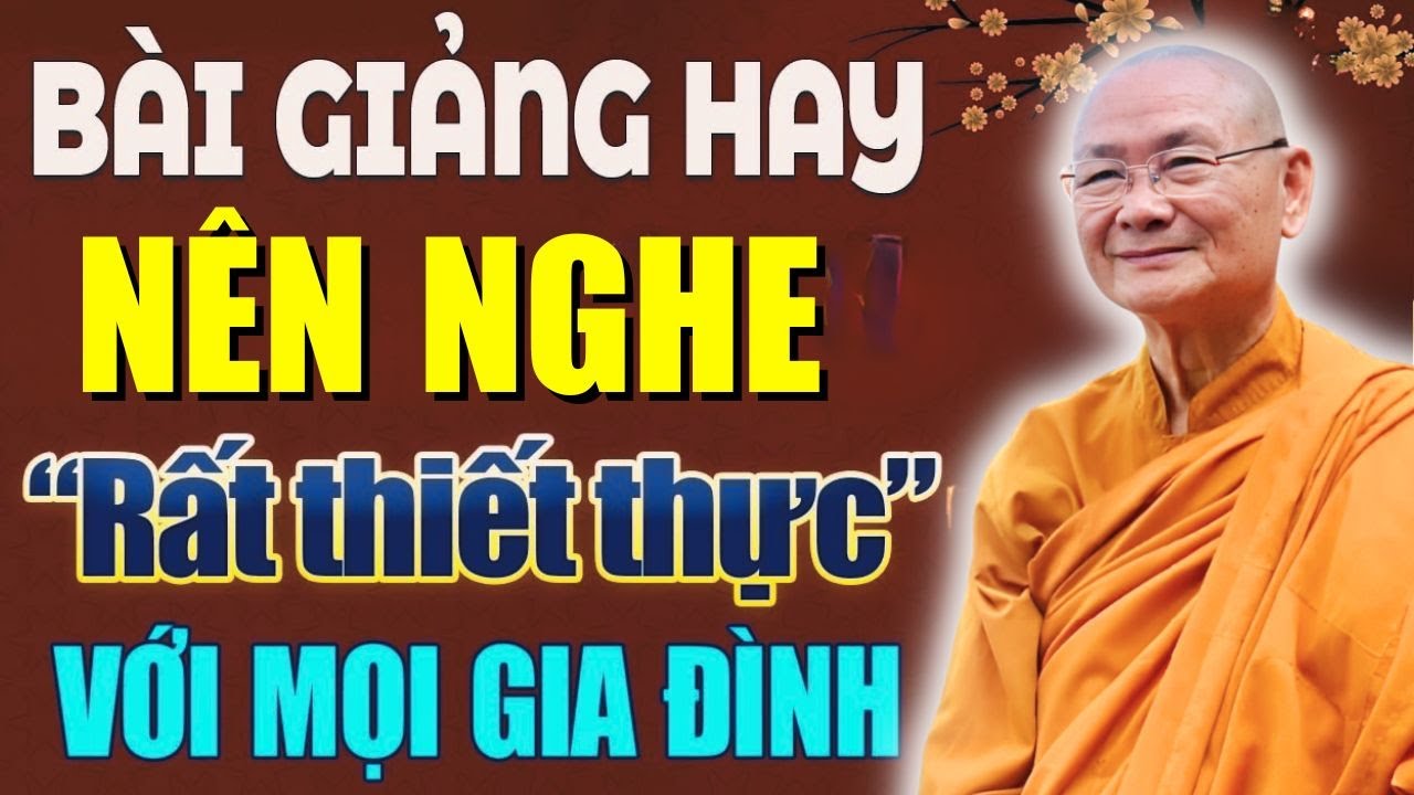 Một Bài Giảng Hay Khiến Người Nghe Phải Ngẫm Lại  HT  Viên Minh