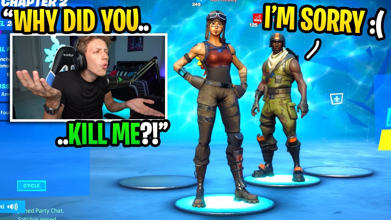 I died to an AERIAL ASSAULT TROOPER then added him next game... (I confronted him)