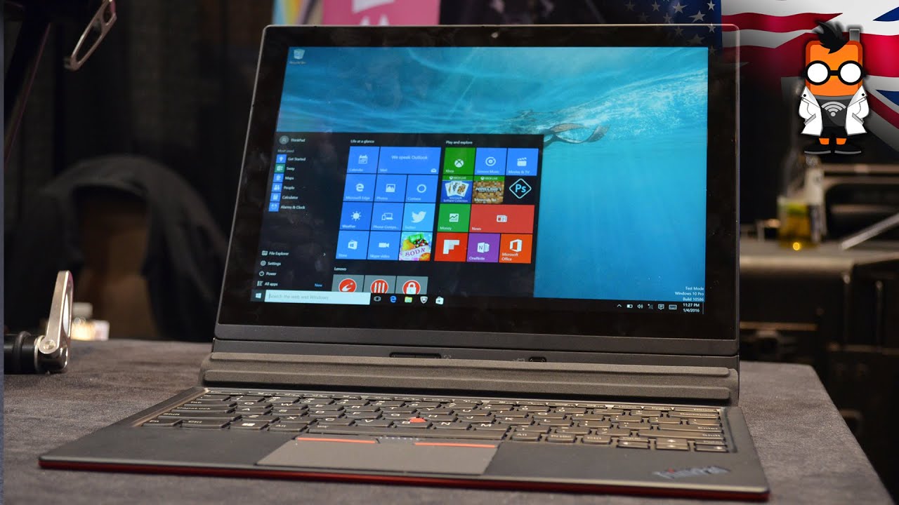 Lenovo ThinkPad X1 Tablet Hands On - CES 2016