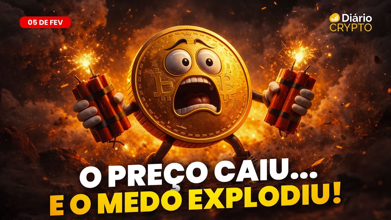 Mercado de criptoativos entra em fase decisiva | Di&aacute;rio Crypto 05/02/2026