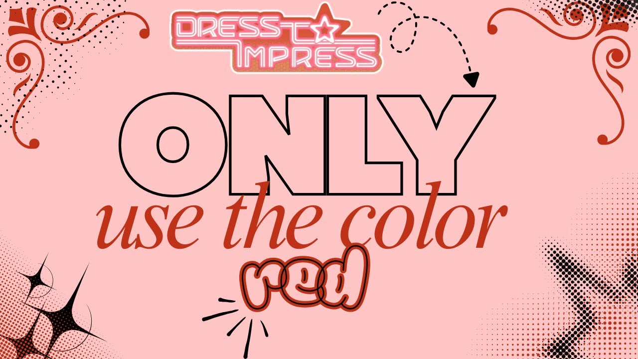 DTI But I Can Only Use The Color Red!