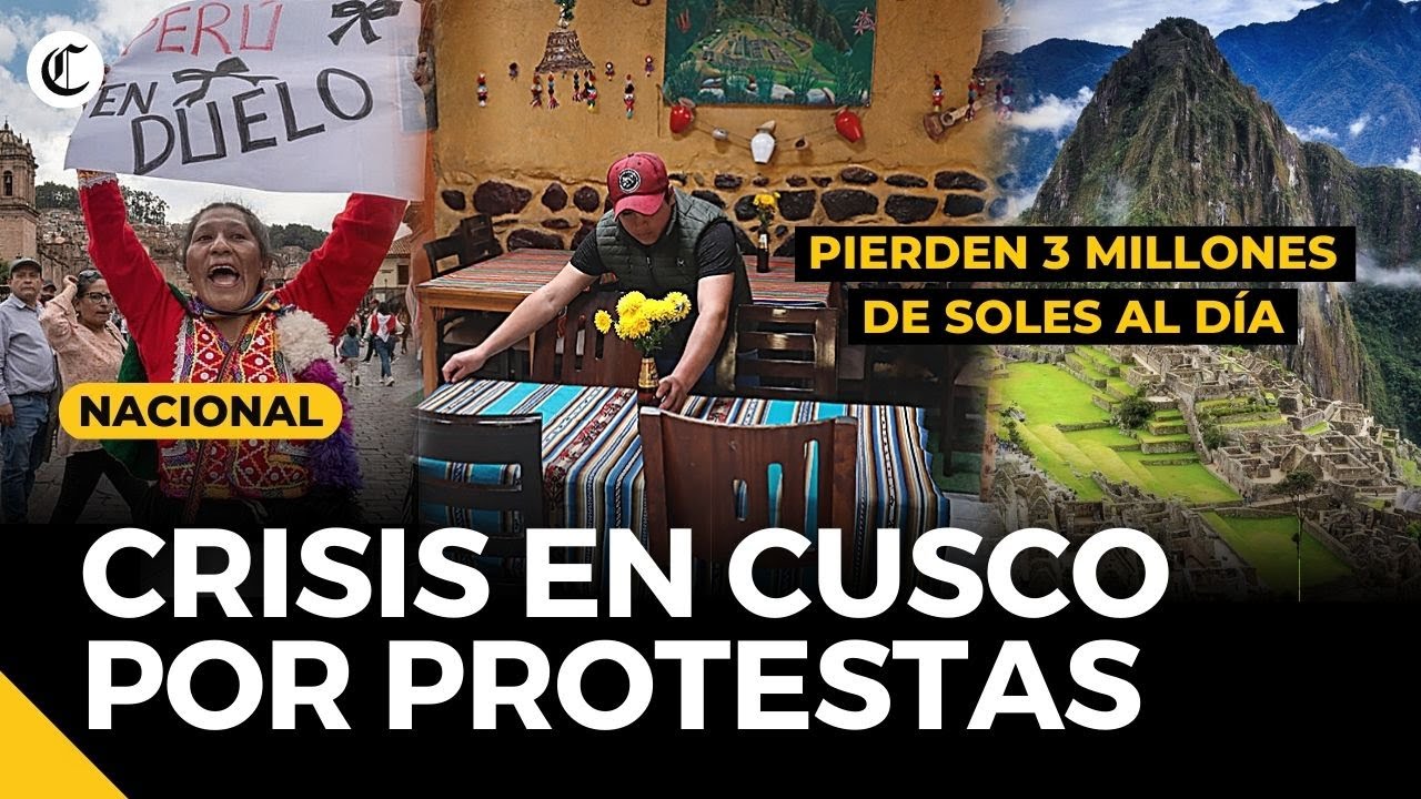 CRISIS EN CUSCO por PROTESTAS: P&eacute;rdidas millonarias y escasez por bloqueos